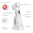 6-in-1 LED Skin Massage Beauty Device